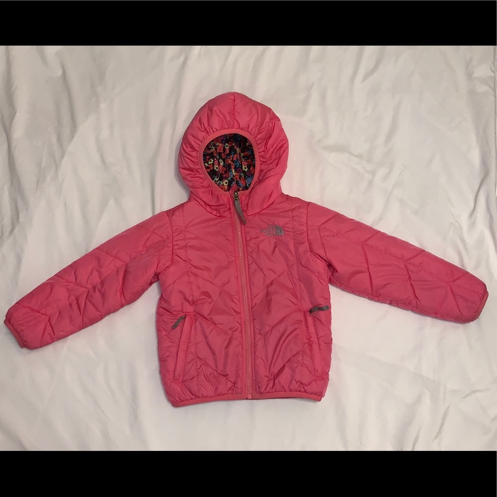 THE NORTH FACE Floral Reversible 4T Hooded Jacket